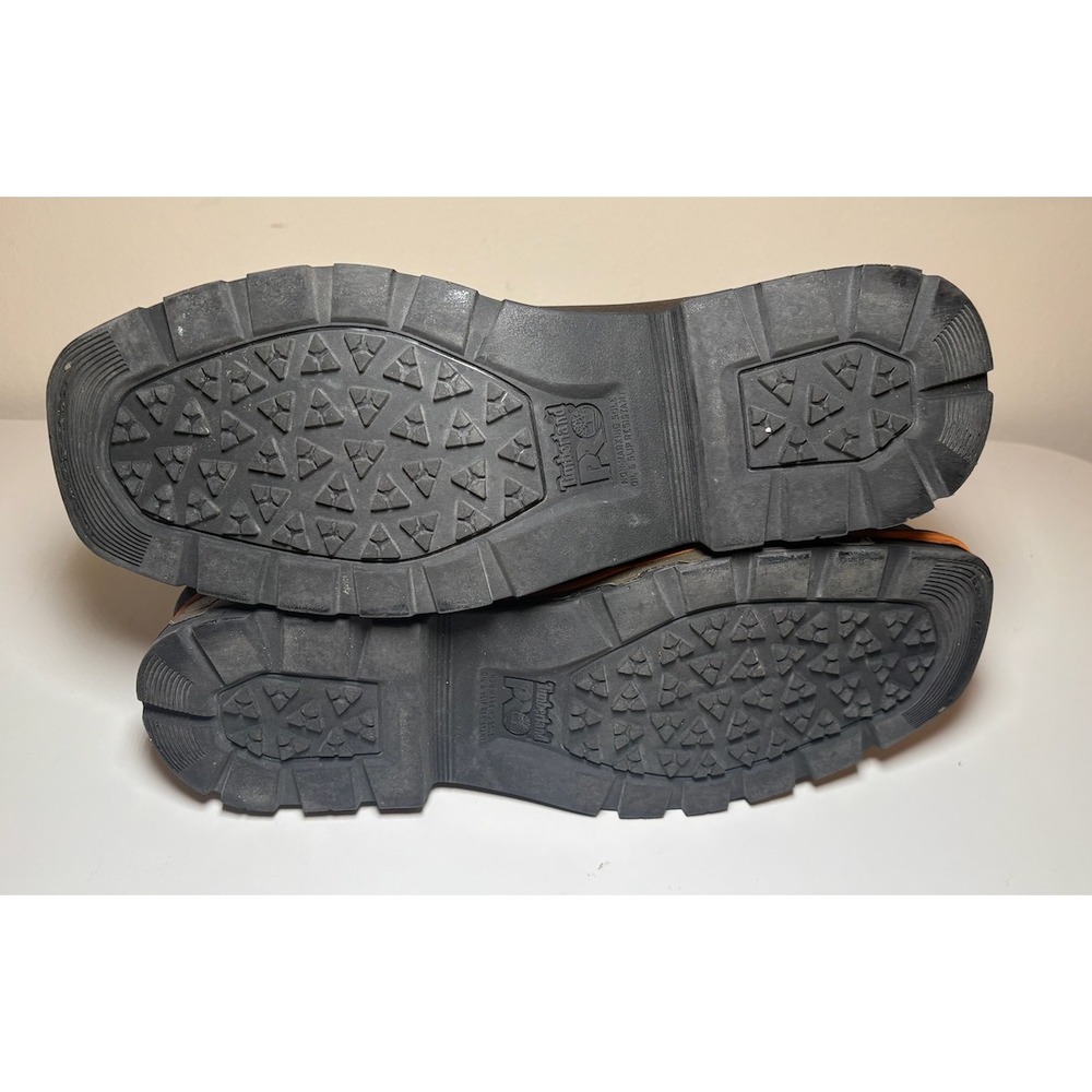 Timberland PRO True Grit Waterproof Work Boots | Brown | Men's Size 13 - Picture 3 of 11